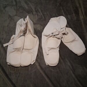 Rawlings Youth Football Padded Pants White Size 2XL Elastic Waist Drawstring GUC